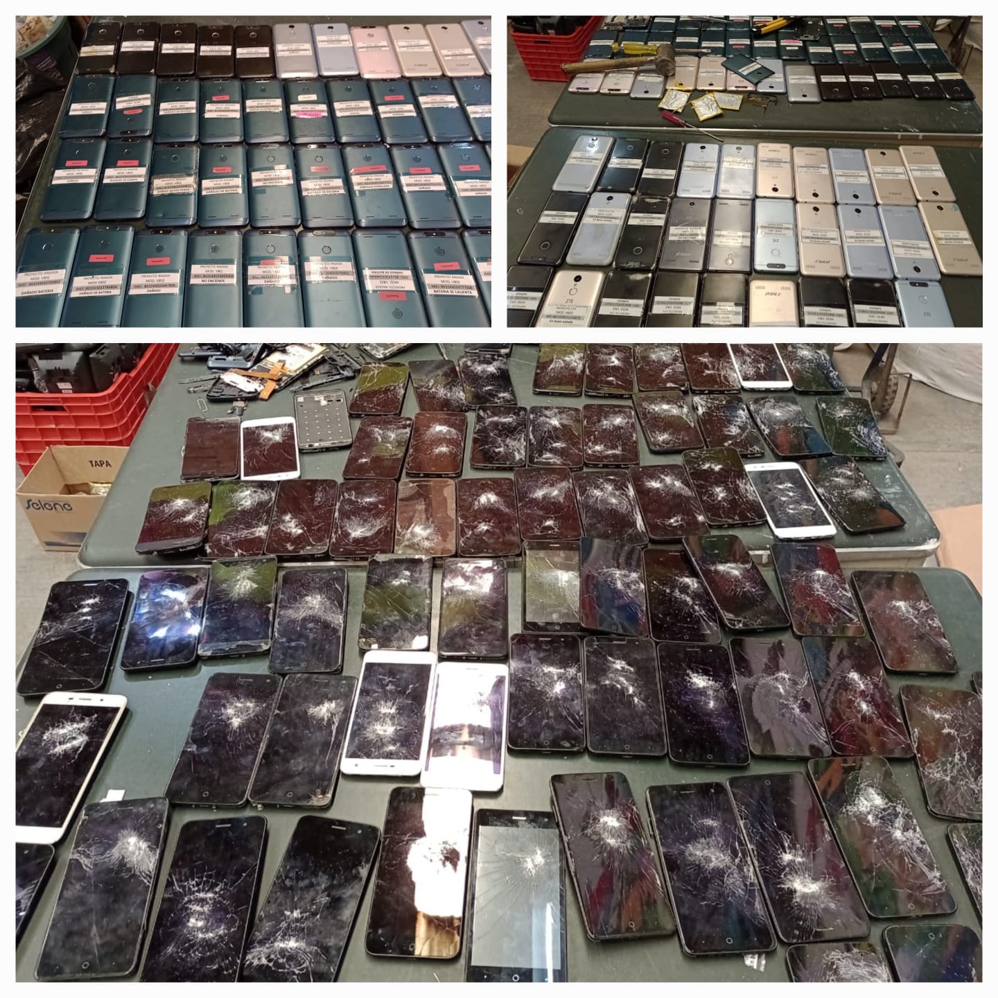 Reciclaje de celulares